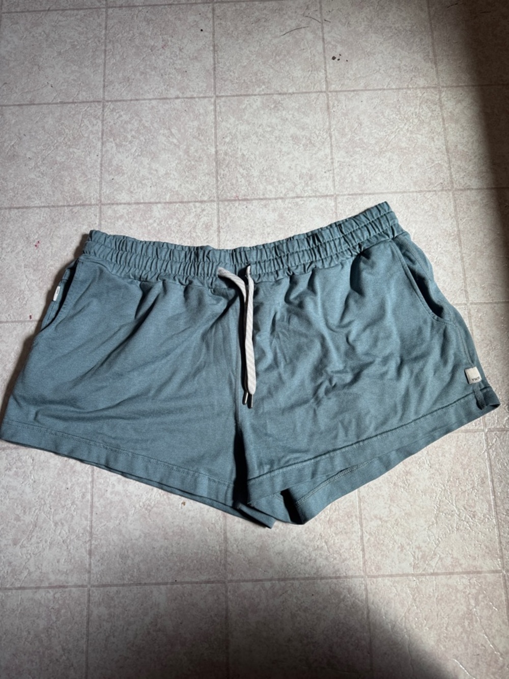 Vuori halo performance Athletic Drawstring Shorts - Slate Blue large